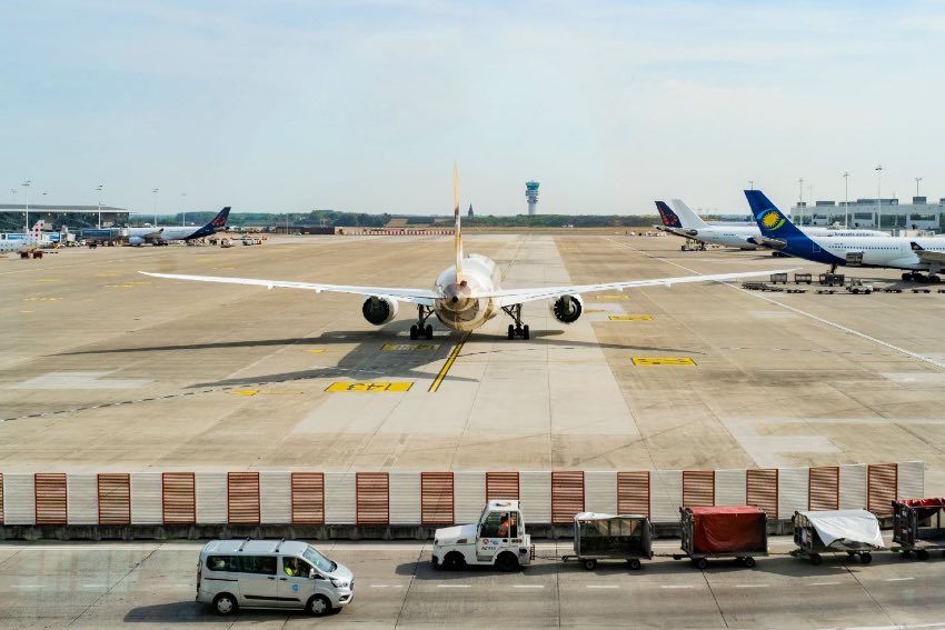 Brussels Airport runway