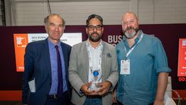 Travlr ID wins Business Travel Show Europe Innovation Faceoff